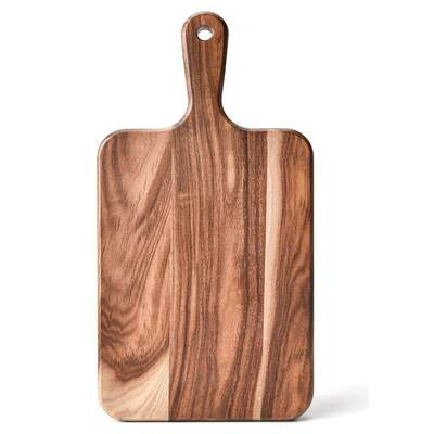 Cross-border Acacia Wood Cutting Board Wooden Chopping Board Hotel Kitchen Wooden Cutting Board Bread Plate Cheese Steak Pizza Tray