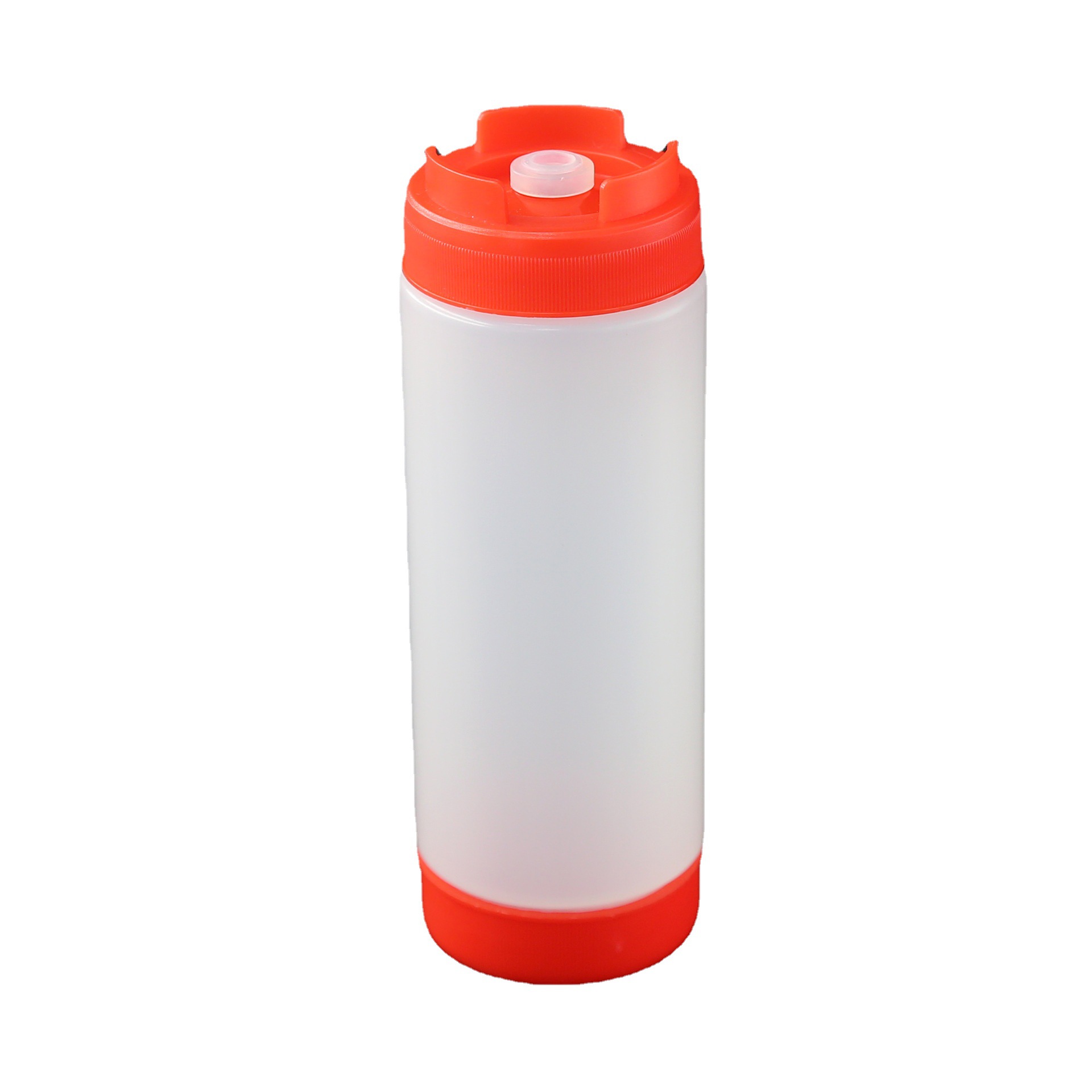 Jinde factory direct supply double-head squeeze bottle bilateral squeeze sauce bottle double-head tomato sauce bottle bilateral salad sauce bottle