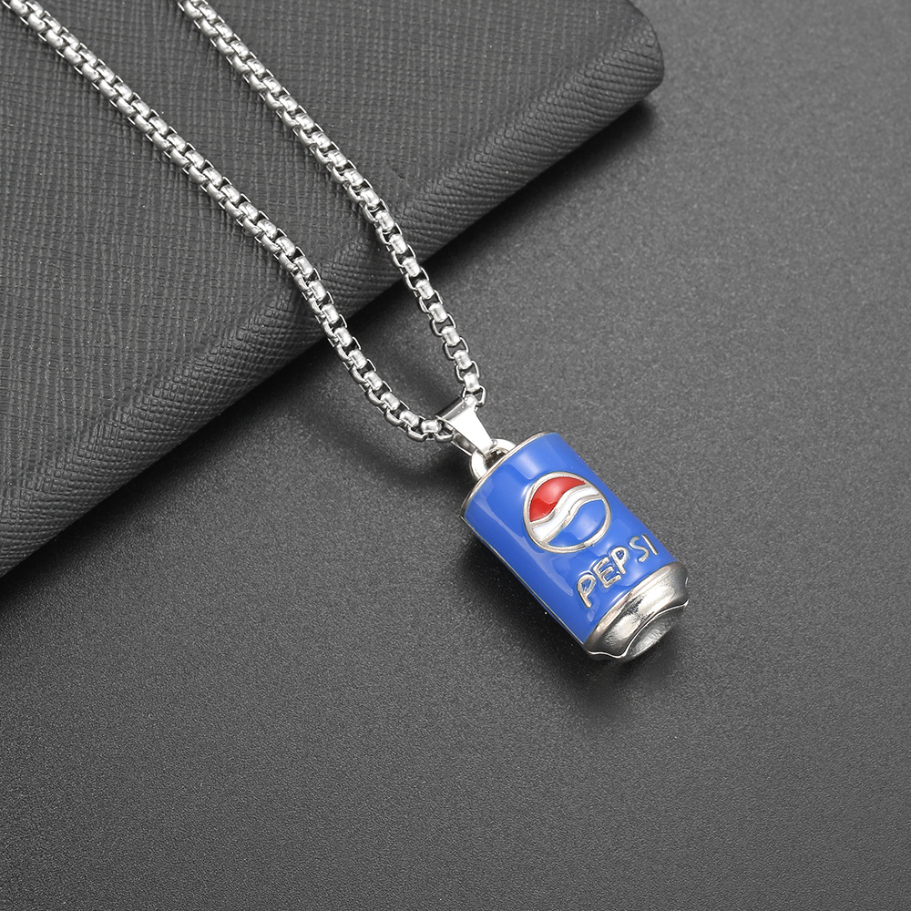 Blue coke bottle