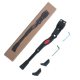 Mountain bike bicycle aluminum alloy single support foot support aluminum alloy support side support single car ladder rear deviation
