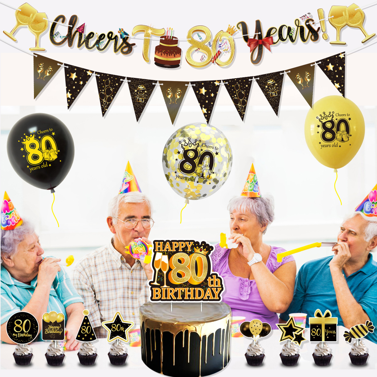 New 12 inch 18 30 40 50 60th Birthday Balloon Birthday party decoration Amazon