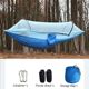 Sky blue spell blue 260*140 automatic quick open mosquito net hammock
