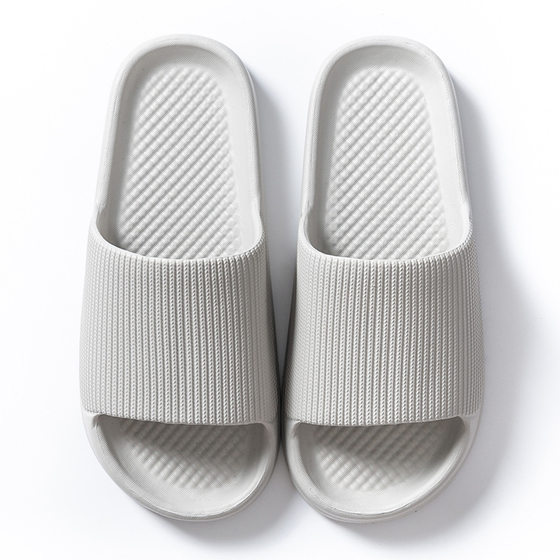 Wholesale Slippers Women's Summer Thick-soled Sandals Slippers Silent Soft-soled Indoor Home Slippers Men's Summer Non-slip Household One-word Slippers