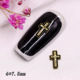 H-448 ancient gold 1 pitting cross