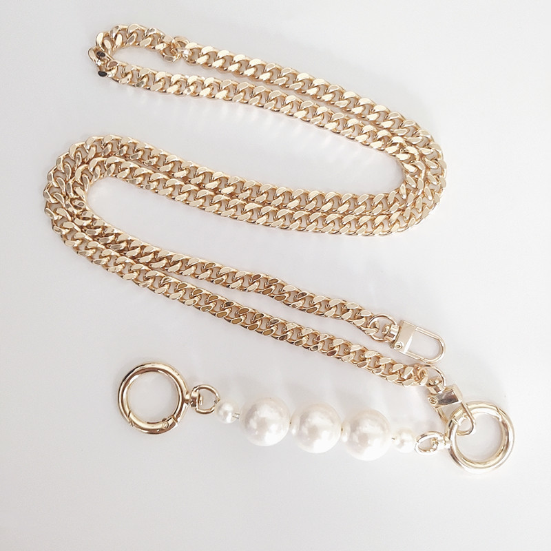 Pearl Chain Old Flower Bag Transformed Crossbody Bag Shoulder Strap Pearl Bag Chain Bag Extended Chain Bag Plus Chain Bag