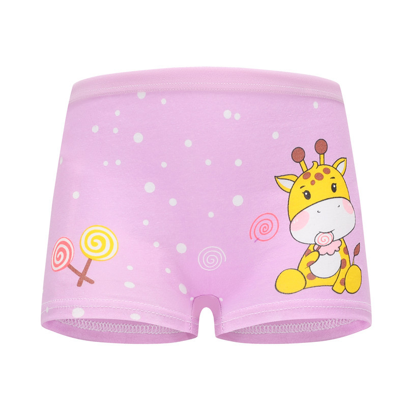 New Arrival Girls' Underwear Women's Pure Cotton Boxers Class a Breathable Children's Underwear Women's Large Children's Pure Cotton Boxers