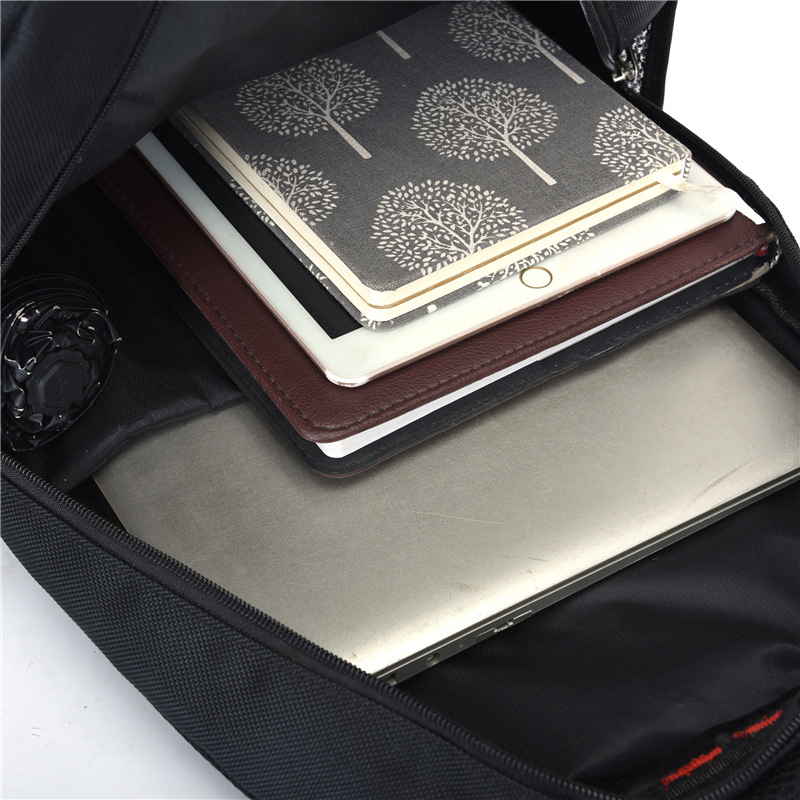 Cross-border Backpack Outdoor Backpack LOGO Backpack Student Backpack Oxford Cloth Backpack