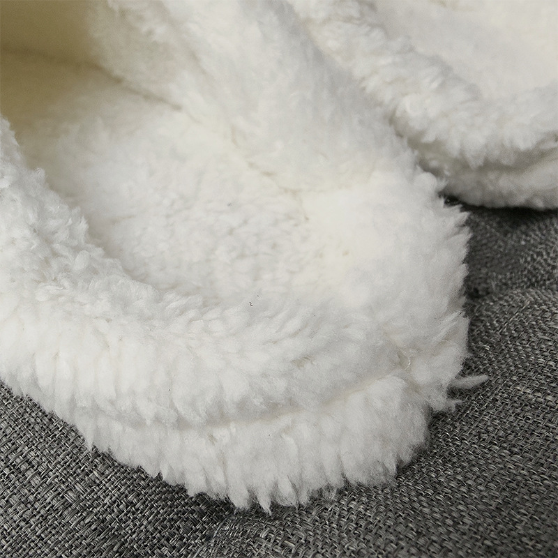 Cave shoes liner fleece-lined winter warm shoe cover thickened soft plush cover removable cotton cover Mao Mao wholesale