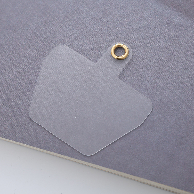 Factory spot mobile phone lanyard clip mobile phone case lanyard transparent patch lanyard clip wholesale