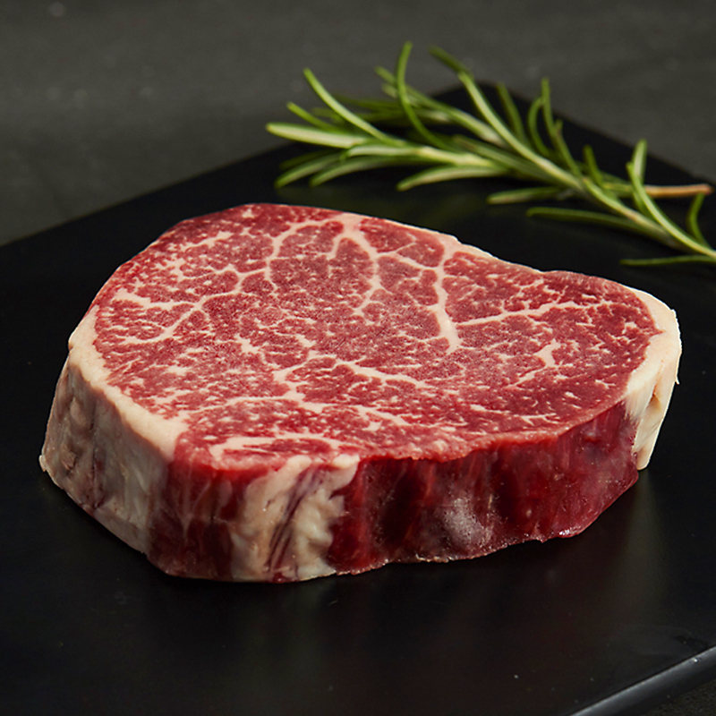 Australian Imported Steak Angus Filet 200G/Portion Grain-Fed Beef Western Restaurant Original Cut Snowflake Steak Wholesale