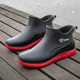 New men's and women's lovers rain boots waterproof shoes non-slip rain boots short tube fashion light sports Korean foreign trade Wholesale