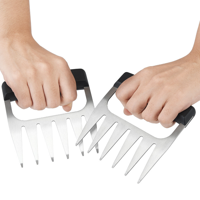 Bear claw meat splitter barbecue meat tearing claw anti-scalding bear claw meat tearing meat splitter barbecue pine meat tearing meat splitter
