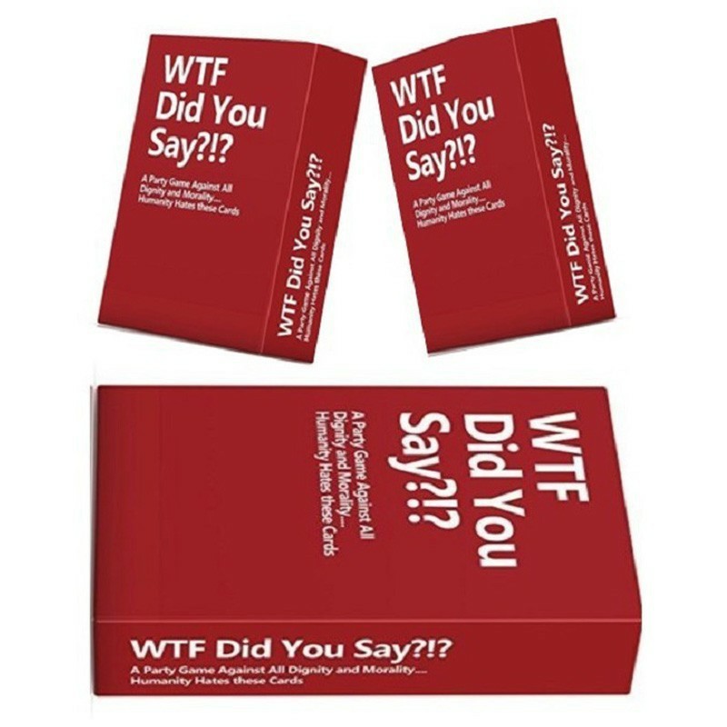 WTF Did You Say hot selling European and American table games card games VERTELLIS spot supply