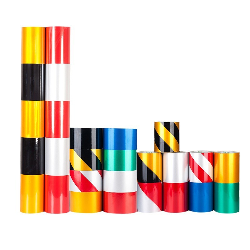 Warning tape marking ground warehouse line positioning wear-resistant fire zebra stripe tape black and yellow floor tape