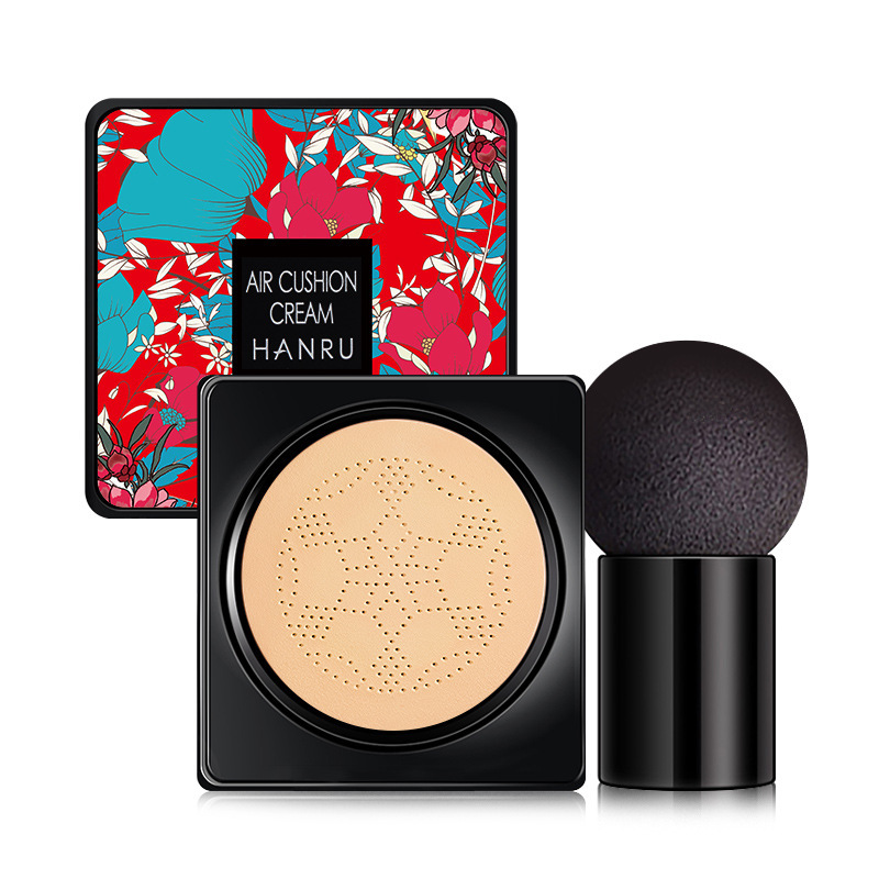 New Hanru Mushroom Air Cushion Plant Nourishing BB Cream Concealer Moisturizing Strong Foundation Liquid Plain cc Cream Naked Makeup