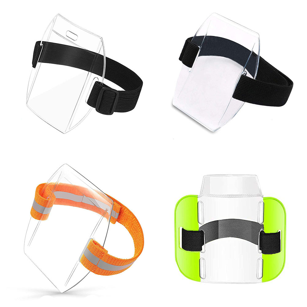 AMAZON cross-border best-selling arm card holder ID card holder ID card holder with elastic band adjustment buckle