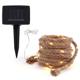 Solar hemp rope light string copper wire light led garden light string atmosphere light garden decoration light string fairy light