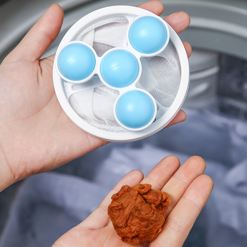 Xinya 4th Generation Washing Machine Float Filter Bag Hair Filter Cleaning Decontamination Clothes Washing Ball in stock