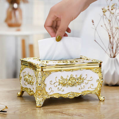 18*12*9 Home Phnom Penh Small Napkin Tissue Box Paper Box Creative Acrylic Desktop Plastic Paper Box