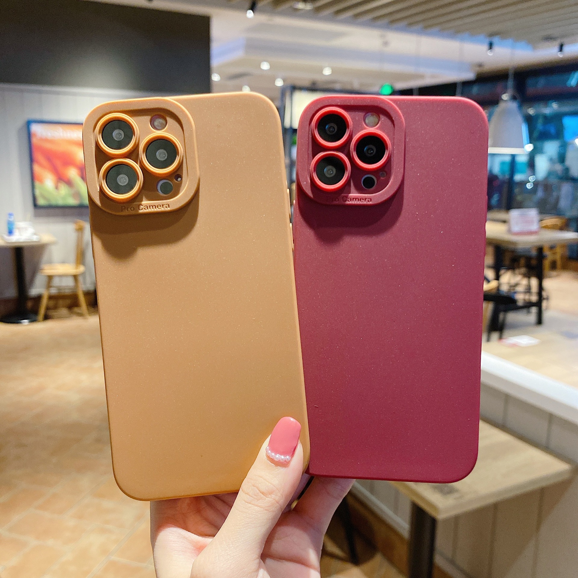 Suitable for iPhone13Pro Angel pupil phone case 11XR all-inclusive lens Apple 12TPU straight edge protective cover