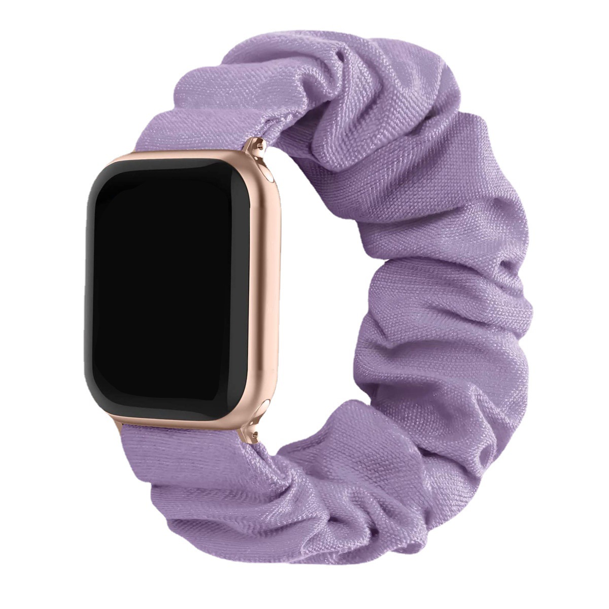 New Amazon for Apple strap iWatch wrist strap imitation cotton watch strap large intestine hair band strap