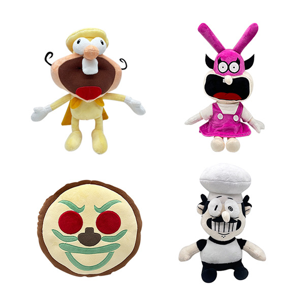 跨境新款 Peppino pizza tower Plush 披薩塔 周邊遊戲公仔 玩具