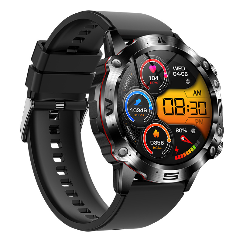 Cross-border hot ET482 Smart Watch heart rate Bluetooth call multi-dial pedometer sports watch smart bracelet