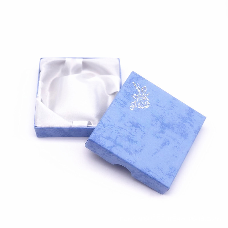 Factory direct jewelry printed bracelet box heaven and earth box 9*9 jewelry packaging box gift jewelry