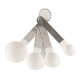 White measuring spoon