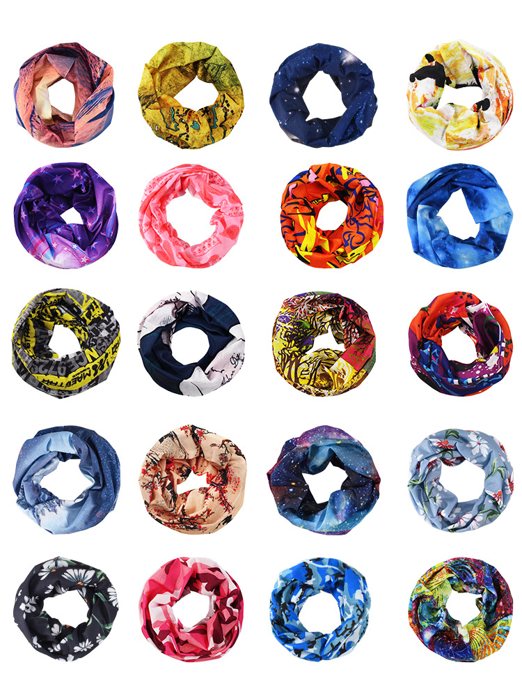 Summer Sports Magic Headscarf Men's Neck Set Women's Sunscreen Ice Face Towel Neck Protection Headgear Outdoor Bicycle Riding Mask