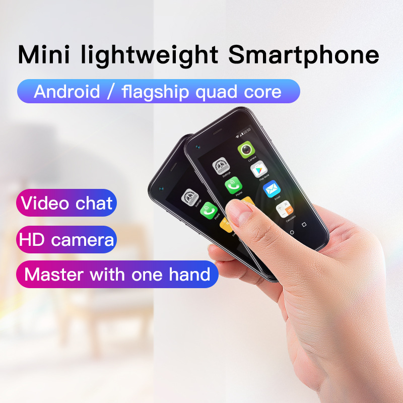 Quad Core 3G Network Smartphone XS13 Google 2.5 Screen Smallest Smartphone Android 9