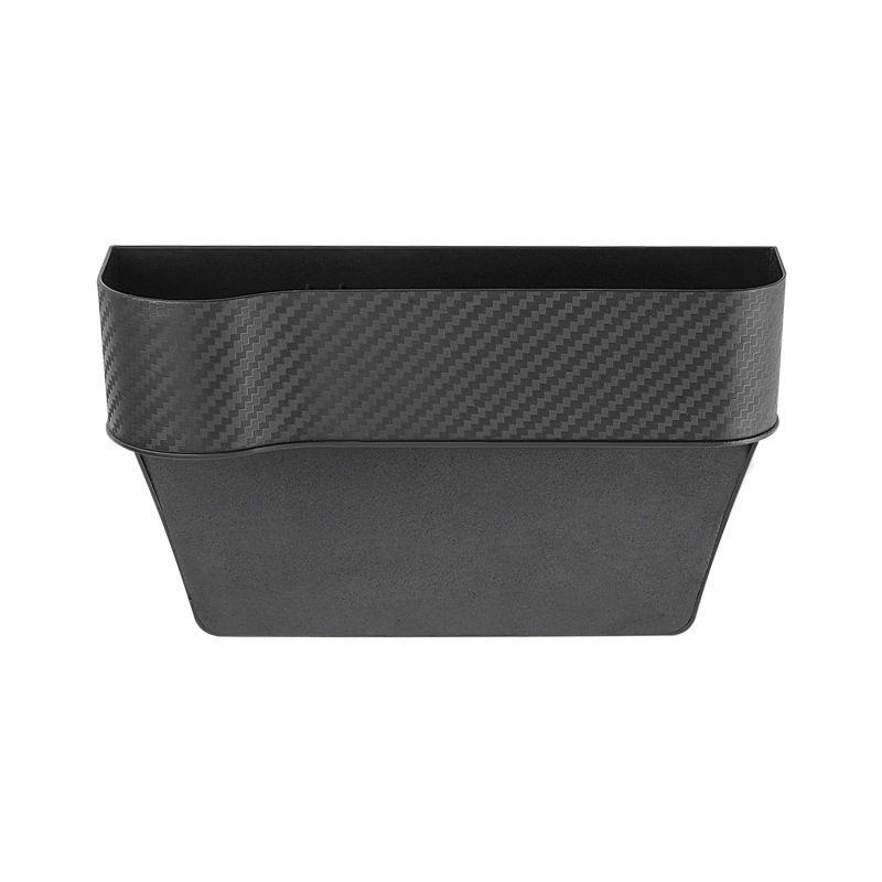 Car seat gap storage box plastic carbon fiber car waterproof storage box car decoration supplies