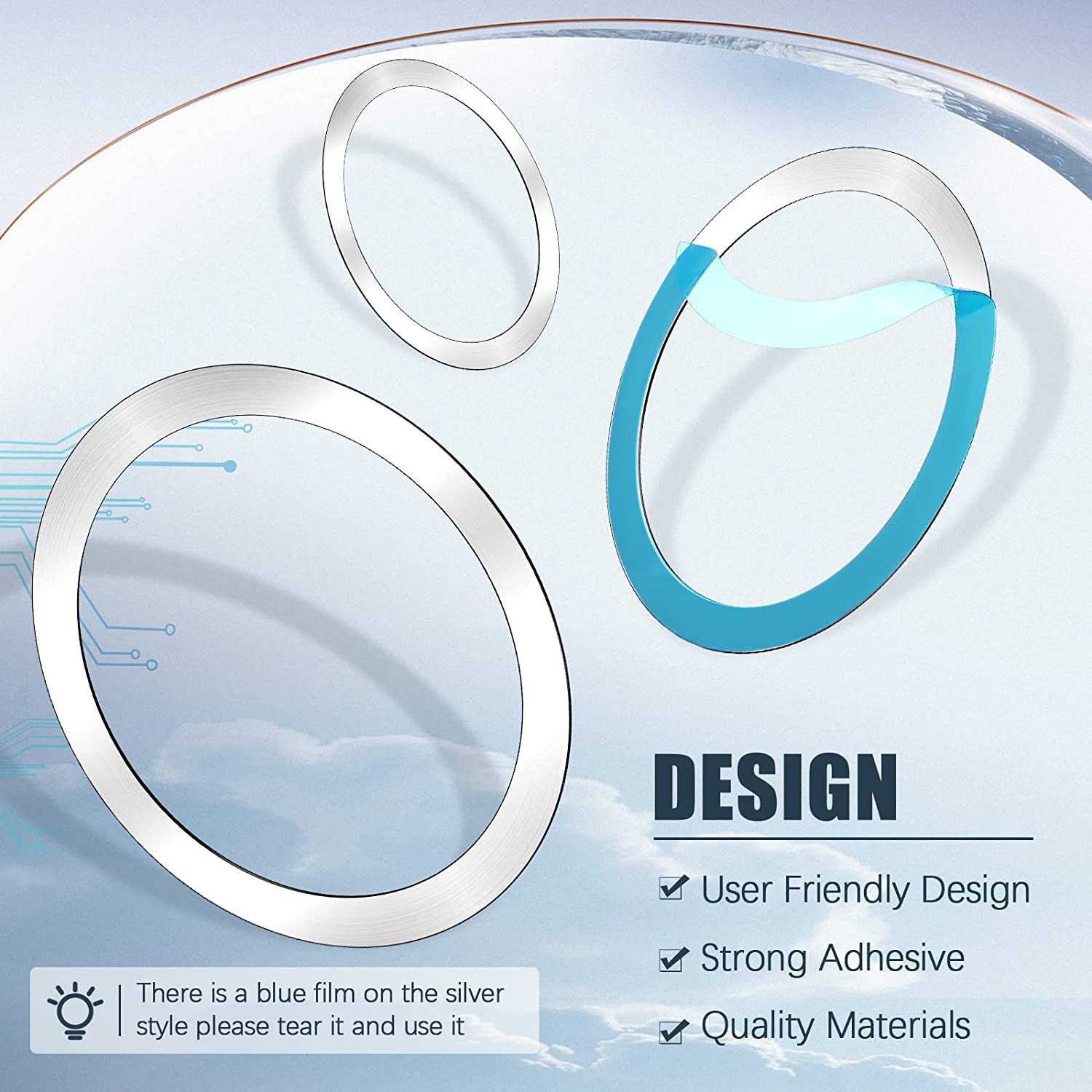 magsafe magnetic sheet ring magnetic attraction ring wireless charging ring ring magnetic sheet car ring magnetic attraction sticker