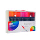 80 color black rod new watercolor pen