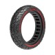 ND cross-country color solid tire [red]]