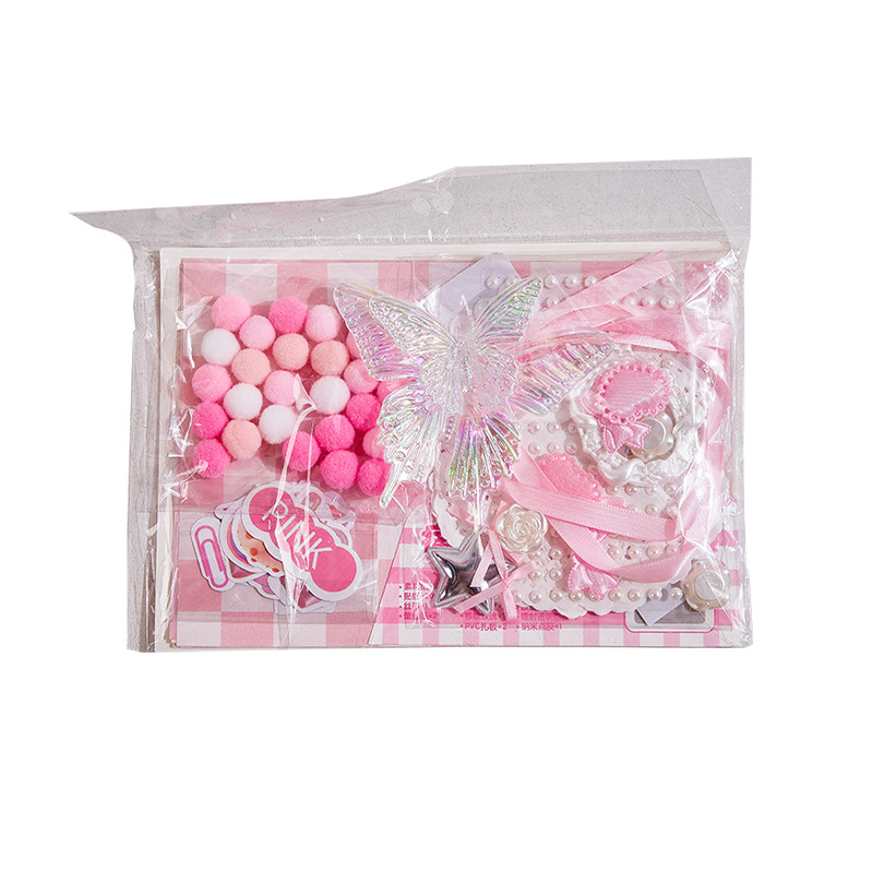 Pain bag material bag diy material suit millet yum two-dimensional bag decoration filling pen bag background material