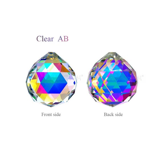 Crystal lighting ball AB color 15.20.25.30.40mm ball bead curtain accessories magic crystal ball pendant