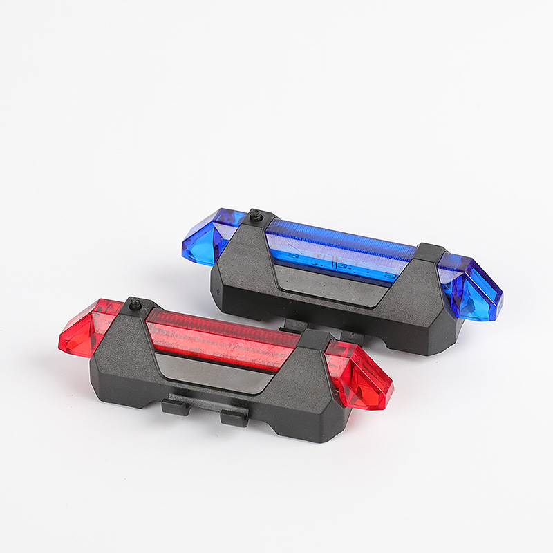 Cross-border bicycle light USB rechargeable LED warning light night riding bicycle tail light mountain bike riding equipment