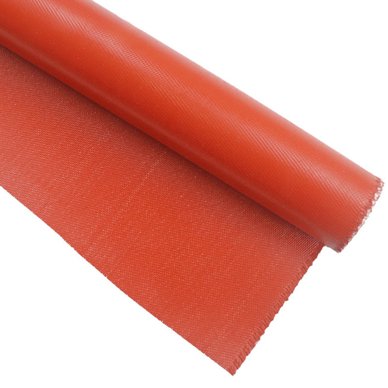 Factory Direct sales 0.43mm black neoprene glass fiber cloth pipe insulation anti-aging