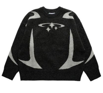 Elegant Commuter Pullover Sweater Women's 2025 Autumn and Winter New Loose All-match Crewneck Sweater for Outer Wear