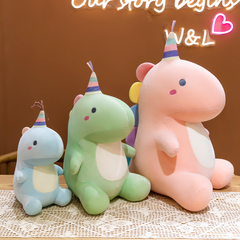 Cross Border Cute Dinosaur Doll Doll Large Plush Toy Doll Children Toy Creative Gift for Girls
