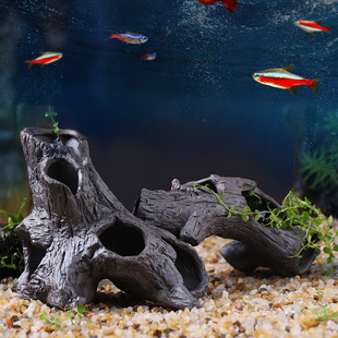 Fish tank landscaping, alien fish to avoid the house mini parrot pot pottery cans, cichlid cichlids, avoid hole shrimp house shrimp jar breeding tank