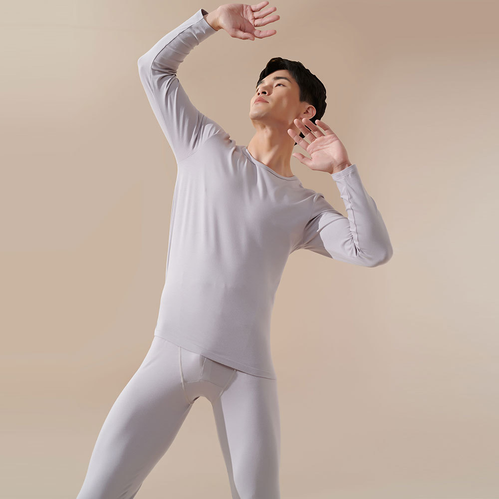 Cotton long johns men's suit thin thermal underwear cotton sweater cotton bottoming winter