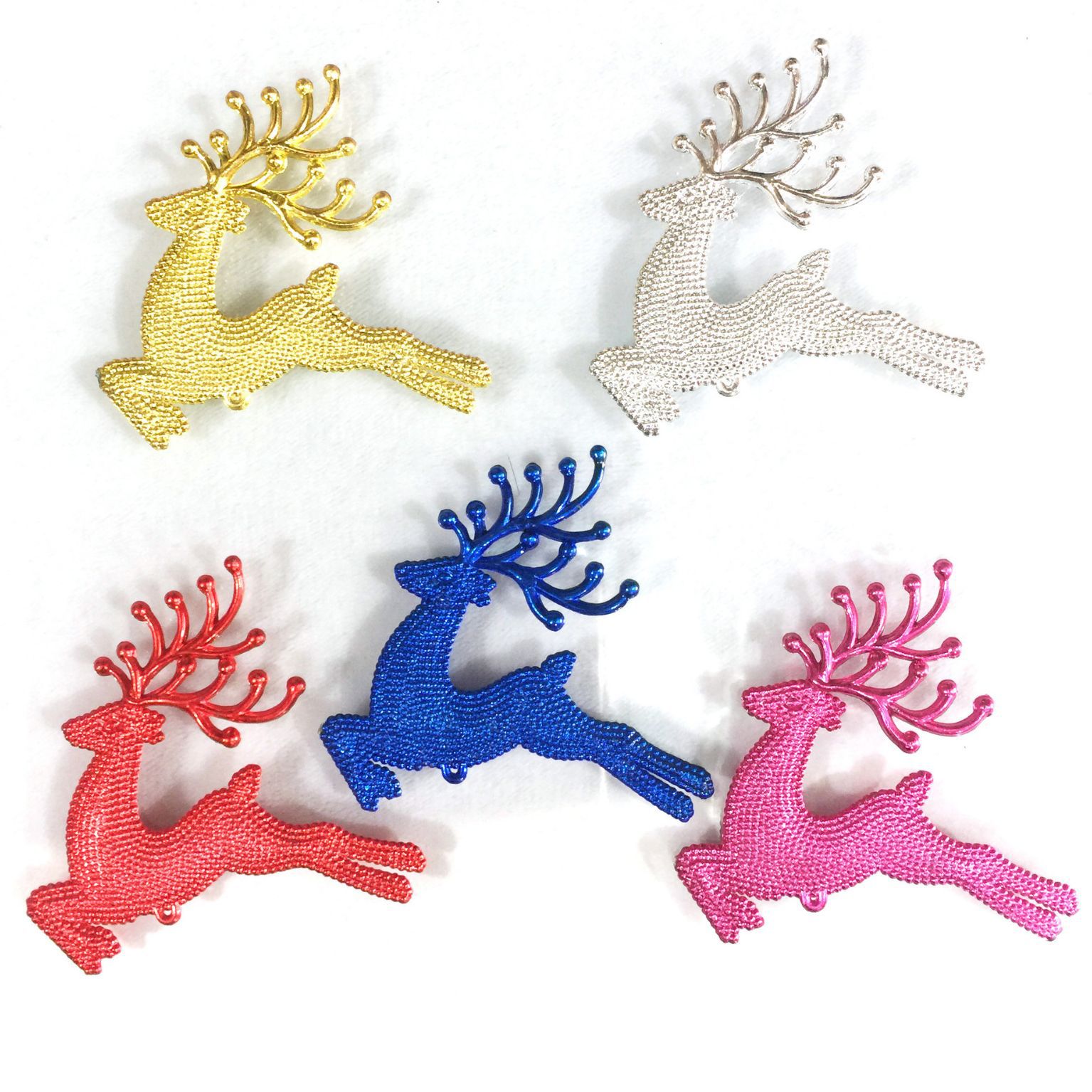 Christmas tree decorations Deer Elk beads deer accessories Bell pendant multi-specification selection cross-border exclusive