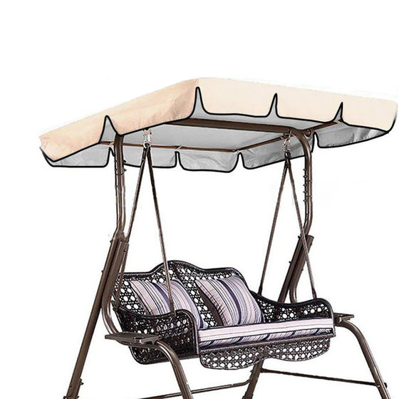 Outdoor Swing Cover Garden Courtyard Swing Roof Sunshade Cover Waterproof Dust Cover Balcony Swing Roof Cover