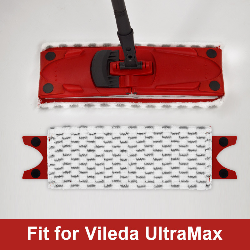 Applicable to Vileda UltraMax/UltraMaT 2in1 micro-Lida flat mop replacement Cloth Mop Head