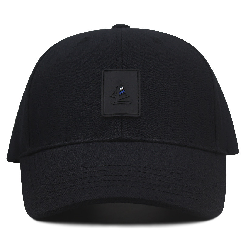 Autumn and winter hat men's hard top peaked cap one-piece delivery spring and autumn sun-proof casual large baseball cap plus size plus size