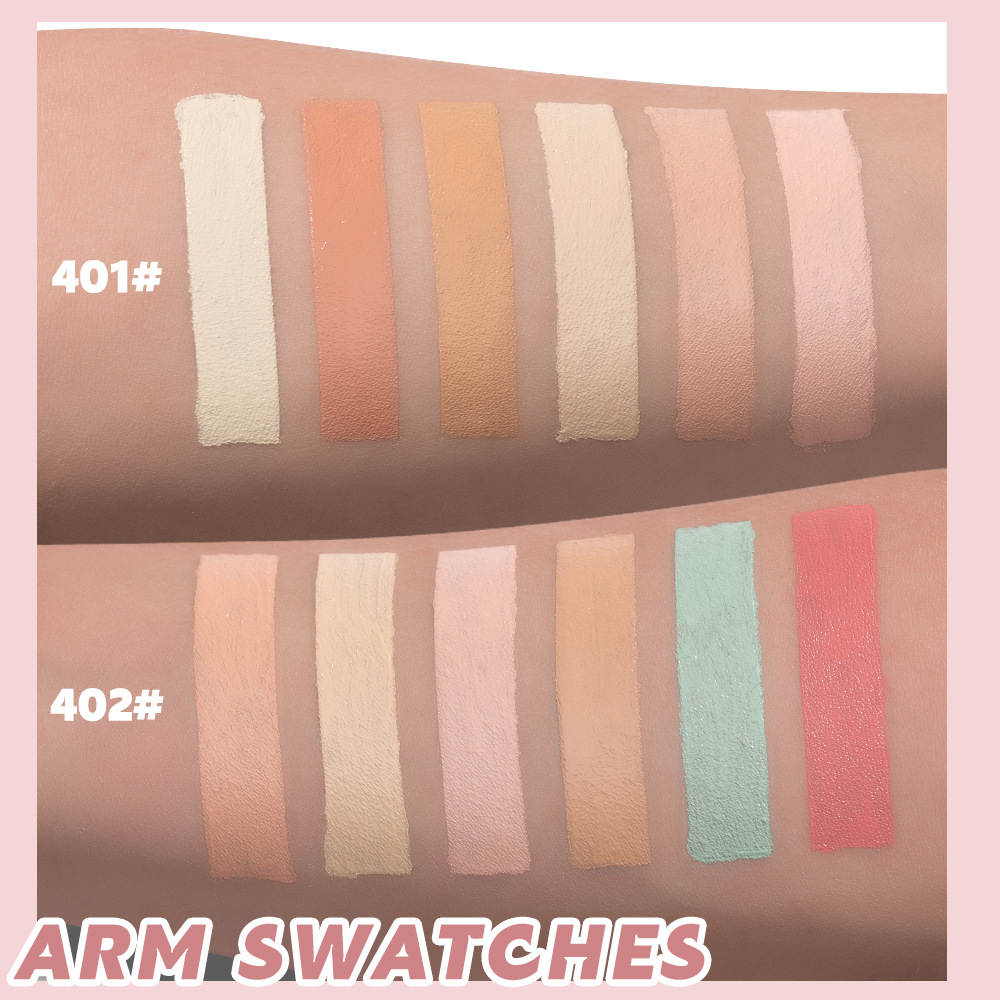 BEAUTY GLAZED 6 color concealer concealer plate cover dark circles acne marks que face spot repair