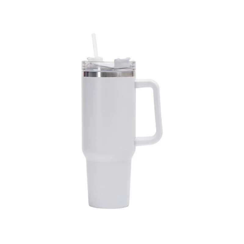 Amazon new 40oz handle ice Cup 304 Car Cup insulation cold cup beer Coke car water Cup