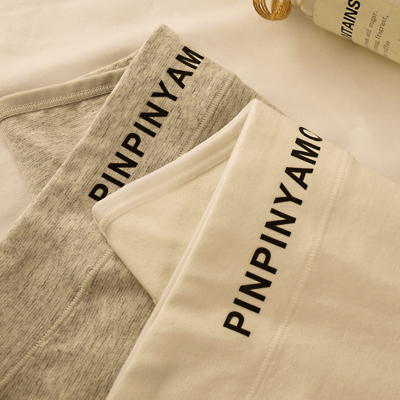 New women's cotton underwear comfortable breathable pure cotton antibacterial crotch letter printed girl Women's briefs